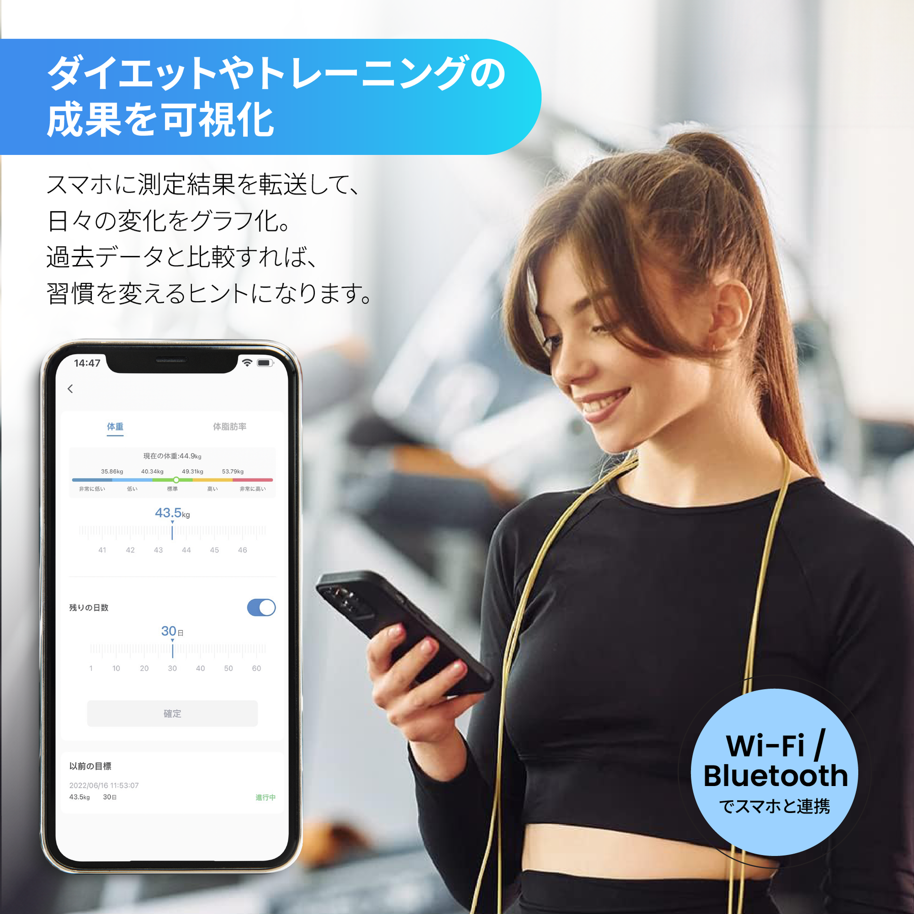RENPHO Elis Aspire - スマート体組成計
