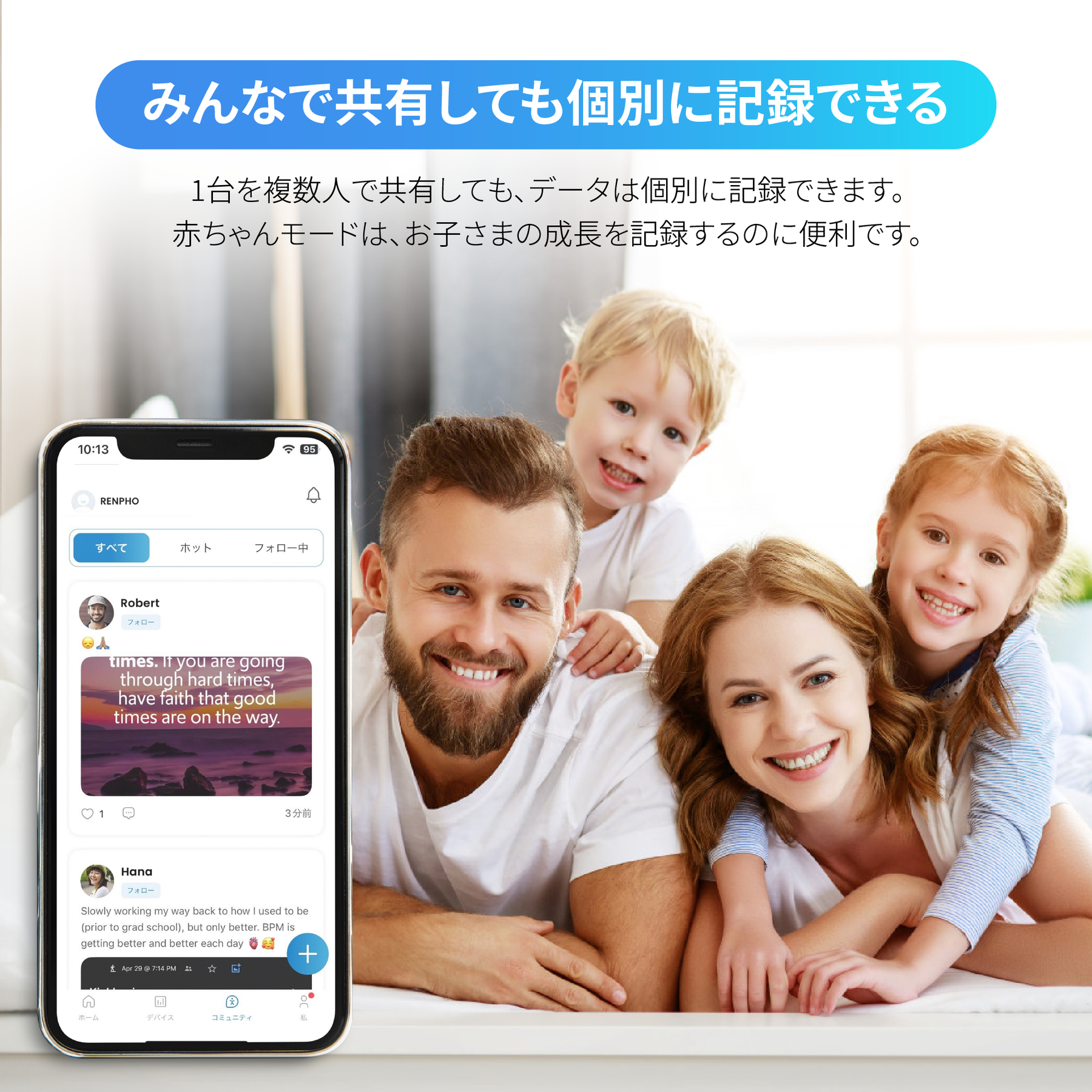 RENPHO Elis Aspire - スマート体組成計