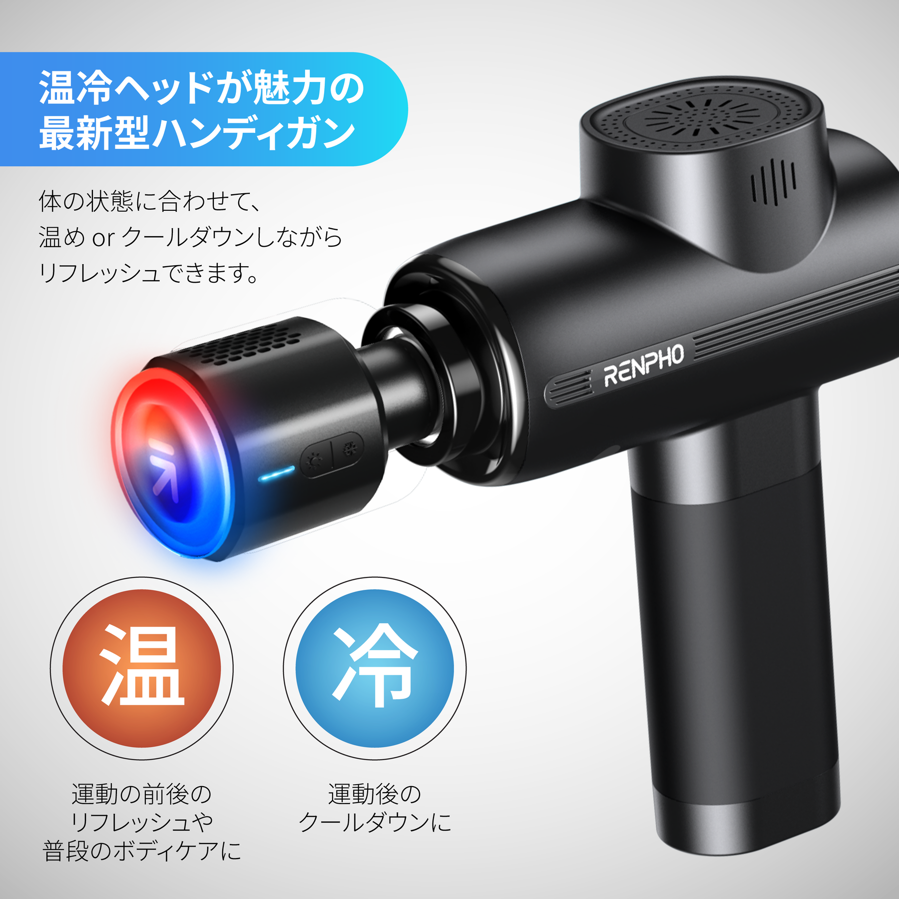 RENPHO Active Thermacool ハンディガン RENPHO Active Thermacool ハンディガン