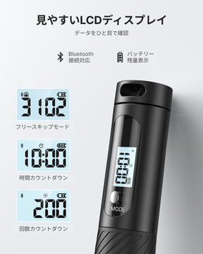 【新商品】RENPHO スマートなわとび２