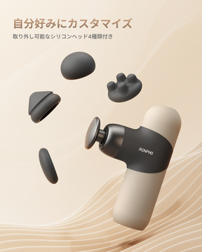 【新商品】RENPHO MINI 温熱ハンディガン - グレー Renpho JP